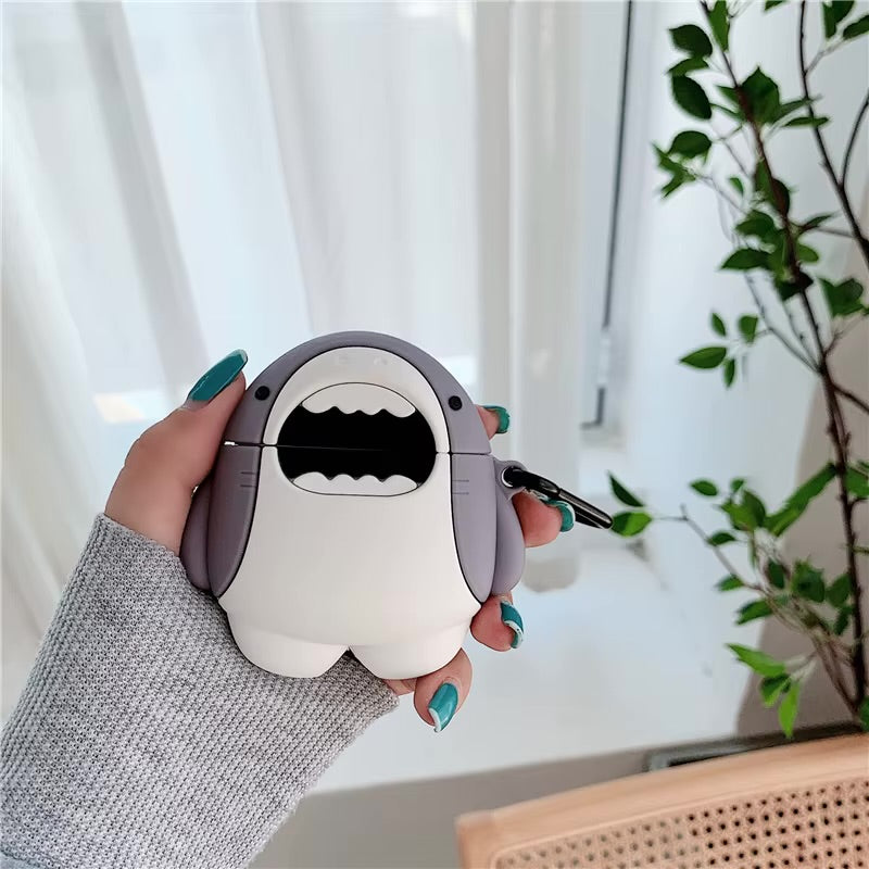 Nueva funda para AirPods con dibujos animados de silicona a prueba de golpes