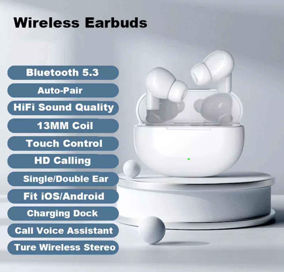 Audifonos inalambricos Bluetooth 5.4 Universal