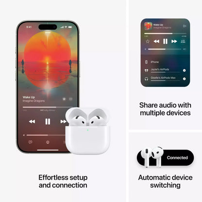 Cancelación activa de ruido de los Apple AirPods 4